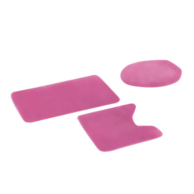 

Gobestart 3pcs Non-Slip Fish Scale Bath Mat Bathroom Kitchen Carpet Doormats Decor