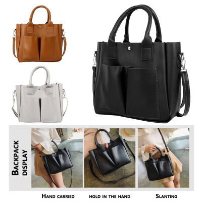 

Women PU Leather Tote Shoulder Bags Handbags Satchel Messenger bag Purse