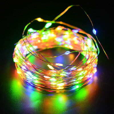 

Gobestart 12 Meters With 100LED Copper Wire Garden Garden Decoration Solar Energy Lamp