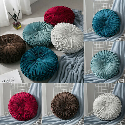

Fashion Thick Corduroy Cushion Pad Seat Chair Home Decor Patio Car Office Round