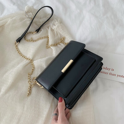 

Ins super - fire network red ocean gas chain package new 2019 Sen Department simple small package Han version of the oblique satch