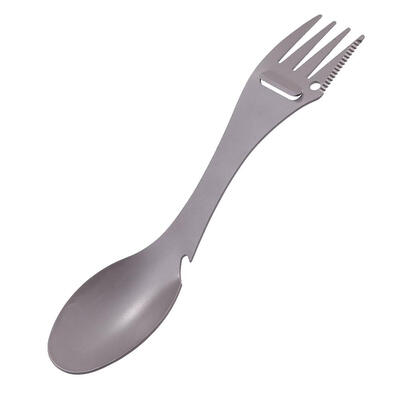 

Multifunctional Stainless Steel Fork Spoon Portable Outdoor Camping Cutlery