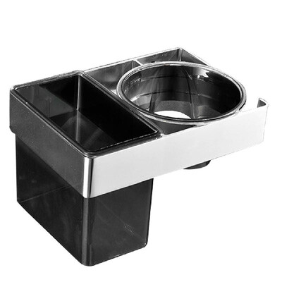 

Hair Dryer Holder Wall Mounted Hair Dryer Hanging Rack With Organizer Storage Rack for Bathroom Barbershop Washroom Bedroom