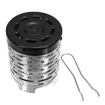 

Portable Mini Camping Heater Cap Stainless Steel Gas Oven Burner Cover Warmer
