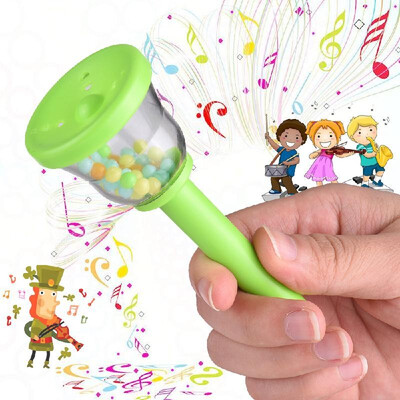 

Eco-Friendly Plastic Bell Handbell Musical Toy for Baby Toddlers Kids Children