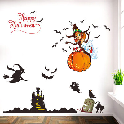 

〖Follure〗Halloween Background Wall Decoration Removable Wall Stickers