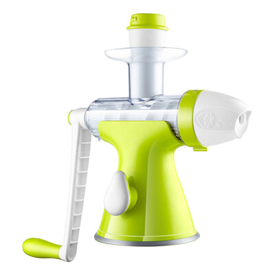

Manual Juicer Fruits Vegetables Extractor with Rotating Handle