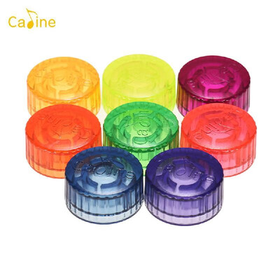 

Caline Footswitch Topper Protector Colorful Plastic Bumpers for Guitar Effect Pedal 8pcsPack