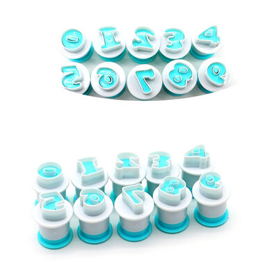 

26 Letter Cake Tool Case & Digital Fondant Stamp With High Quality DIY Mould Kitchen Tools