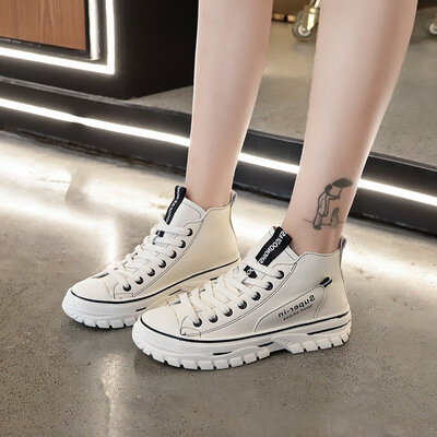 

Martin boots high-cut shoes high-cut shoes spring&autumn single-shoe England style short boots