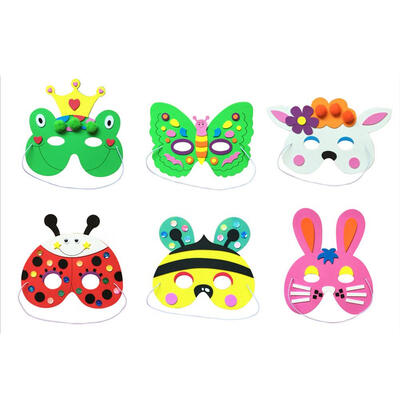 

DIY Masquerade Cosplay EVA Cartoon Mask Kindergarten Children Party Masks
