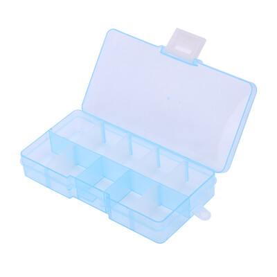 

10 Grids Storage Box Detachable Jewelry Small components hardware Case