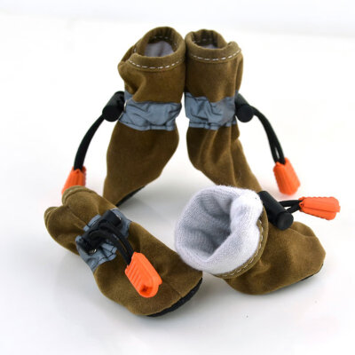 

Waterproof Pet Dogs Shoes Fall&Winter Warm Soft Thick Breathable Dogs Boot Shoes For Chihuahua Puppies 7 Color dog shoes