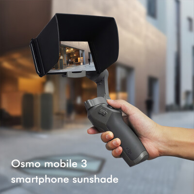 

STARTRC Osmo Mobile 3 Smartphone Sunshade Foldable Sun Hood Compatible with Phones for DJI OSMO Mobile 3 Handheld Gimbal Stabilize