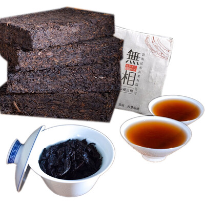 

High Quality Cooked Puer Tea Brick China Yunnan Menghai Ripe Puer Black Tea Healthy Food 250g