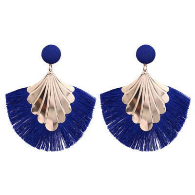 

Ladies Creative Fashion Fringed Earrings Retro Bohemia National Wind Wedding Earrings Mothers Day Gift