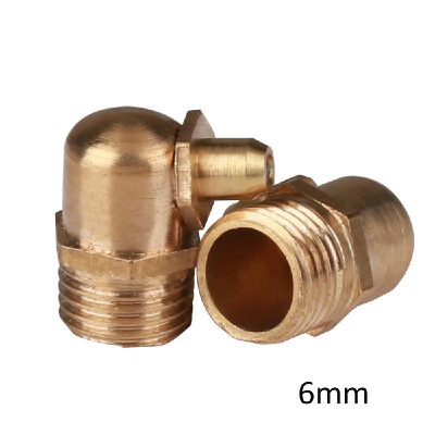 

Butter mouth copper nozzle mouth mouth copper oil cup oil nozzle oil gun grease nozzle grease gun head bending nozzle M6M8M10 Butt