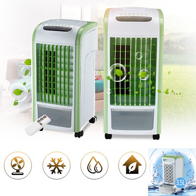 

Siaonvr 4 in 1 Air Cooler Green With Remote Control Fan Humidifier&Air Freshener