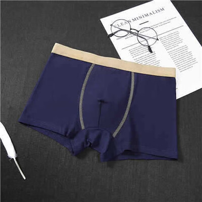 

Mens Underwear Pure Cotton Quadrangles Sports Air-permeable All-cotton Flat-angle Shorts
