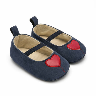 

Baby Girl Shoes Breathable Heart Pattern Newborn Baby Shoes Anti-Slip Shoes Casual Sneakers Toddler Soft Soled First Walkers