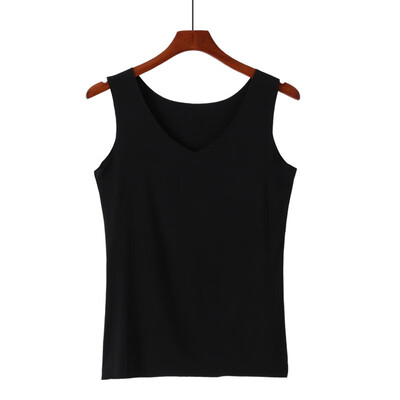 

Summer Fitness Tank Top V-neck Slim T Shirt women Slim Female Summer Pure Color T-shirt Tops Fashion Woman Clothes