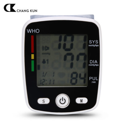 

CHANGKUN W355 Health Care Automatic Voice Digital LCD Wrist Blood Pressure Monitor