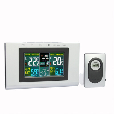 

XY - TQ3 Weather Forecast Clock Creative Home Wireless Temperature&Humidity Meter LCD Electronic Screen