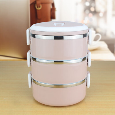 

Sanqia leakproof 304 Stainless Steel lunch Box Portable Picnic Food Container bento tiffin box thermal storage box