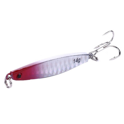 

New Hot 3D Mini Artificial Bait Printed False Fish Shape Reusable Metal Lure Fishing Lure
