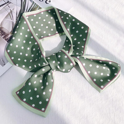 

New Silk Scarf Head Scarf MsProfessional Variety Decorative Print Scarf For Daily Decoration Business Party 1009Cm