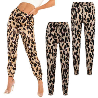 

USA Women Casual Loose Cotton Sweatpants Sports Harem Trousers Yoga Jogger Pants