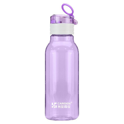 

900ml Sports Water Bottle Wide Mouth Leak Proof Flip Top Plastic Water Bottle for Outdoor Camping Running Gym