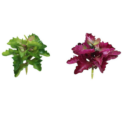 

Simulation Succulents Branched Multi-bud Plant Wall Decoration Flowers Potted Bonsai Ornaments