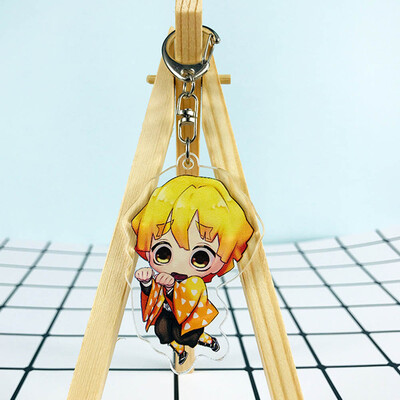 

CAR-TOBBY Anime Demon Kimetsu no Yaiba Keychain Key Ring Phone Pendant