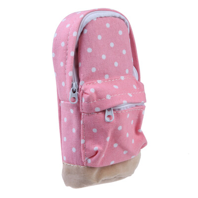 

Mini School Bag Students Pen Case Canvas Pencil Case Children Pen Bag