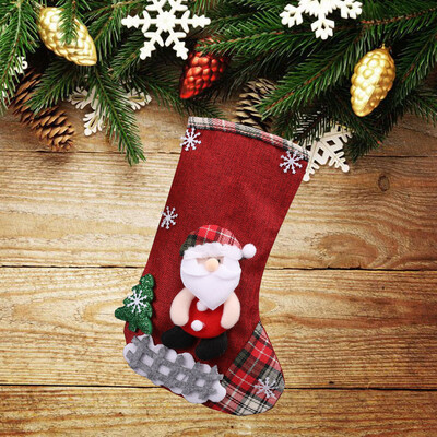 

〖Follure〗Pendant Ornaments Christmas Candy Gift Bag Christmas Stockings Decoration