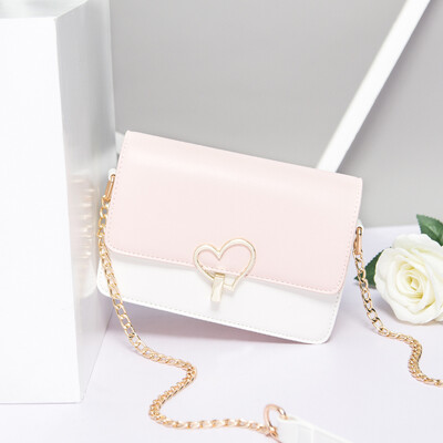 

In summer the fashion of single-shoulder slanting bag with chains&chains in Korean version