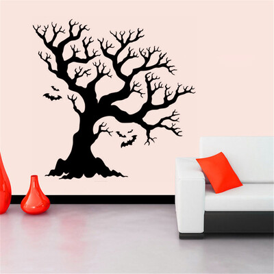 

〖Follure〗Halloween Background Wall Sticker Window Home Decoration Decal Decor