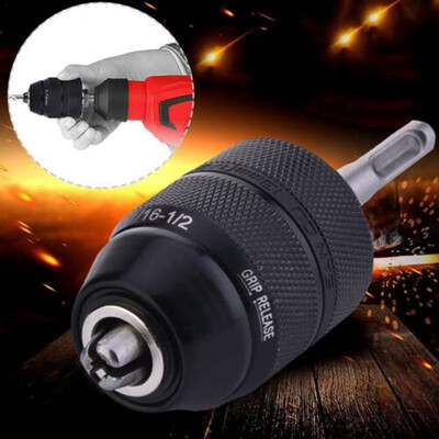 

12-20UNF Metal 2-13mm Hammer Drill Chuck Screwdriver Driver Rotary Adaptor Tool