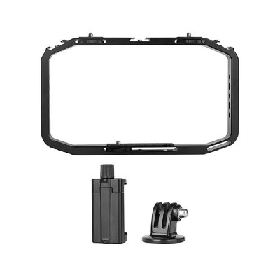

Ulanzi -Rig Metal Handheld Vlog Stabilizer Video PhoneCamera Rig with 3 Cold Shoe Mounts Phone Holder Action Camera Adapter for