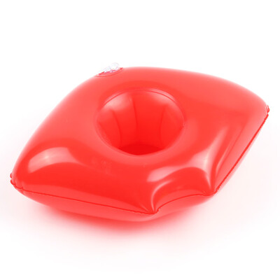 

Inflatable Red Lip Cup Seat Cup Floating Drink Cup Holder Swimming Pool Bathroom Floating Cup Holder