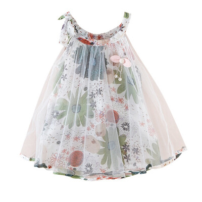 

0-3T Summer Sellingly Fashion Baby Girls Sleeveless Princess Dress Children Print Dresses