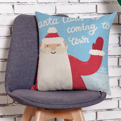 

Tailored Home Decor Cushion Cover Merry Christmas Pillowcase Sofa Throw Pillow Covers