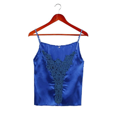 

New Fashion Women Camisole Top Crochet Lace Adjustable Spagetti Strap Sexy Tank Top Blouse
