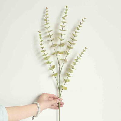 

Toponeto Artificial Fake Plastic Silk Eucalyptus Plant Flowers Home Garden Wedding Decor