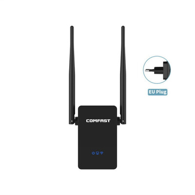 

〖Follure〗750Mbps 2458G Wireless Repeater SKY WiFi Booster Range Extenter Antenna Signa