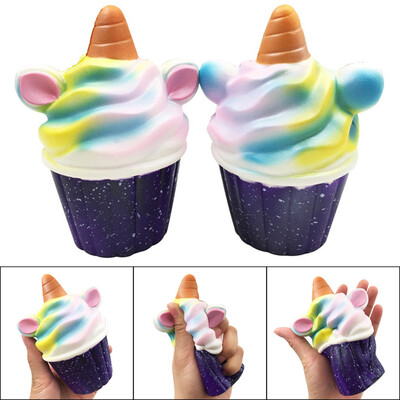 

Gotoamei Adorable Unicorn Cup Ice Cream Charm Slow Rising Squeeze Stress Reliever Toys