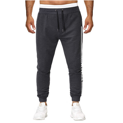 

Gobestart Men Fashion Pure Color Overalls Casual Pocket Sport Work Casual Trouser Pants