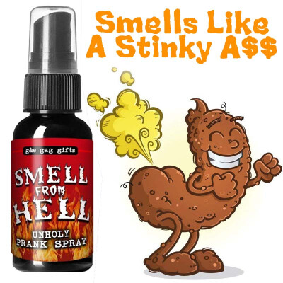 

Toys The Smelly Feet Gross Stinky Fart Sprays Great for Pranks Global Spray Prank Stink Mist