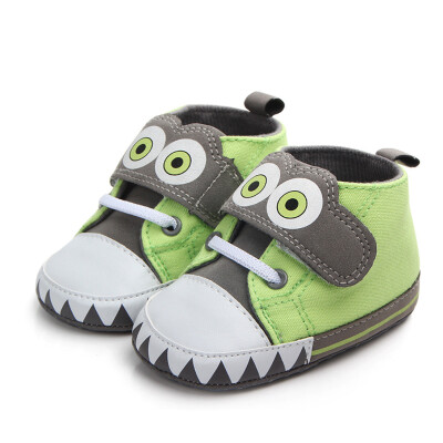 

Newborn Baby ChildlrenGirls Boys Cartoon Eyes Anti-slip Soft Shoes Sneaker